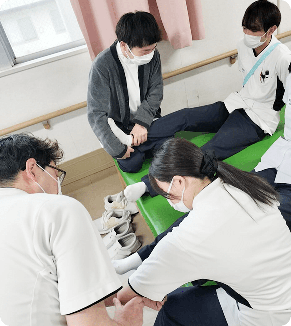 充実した新人教育プログラムの画像